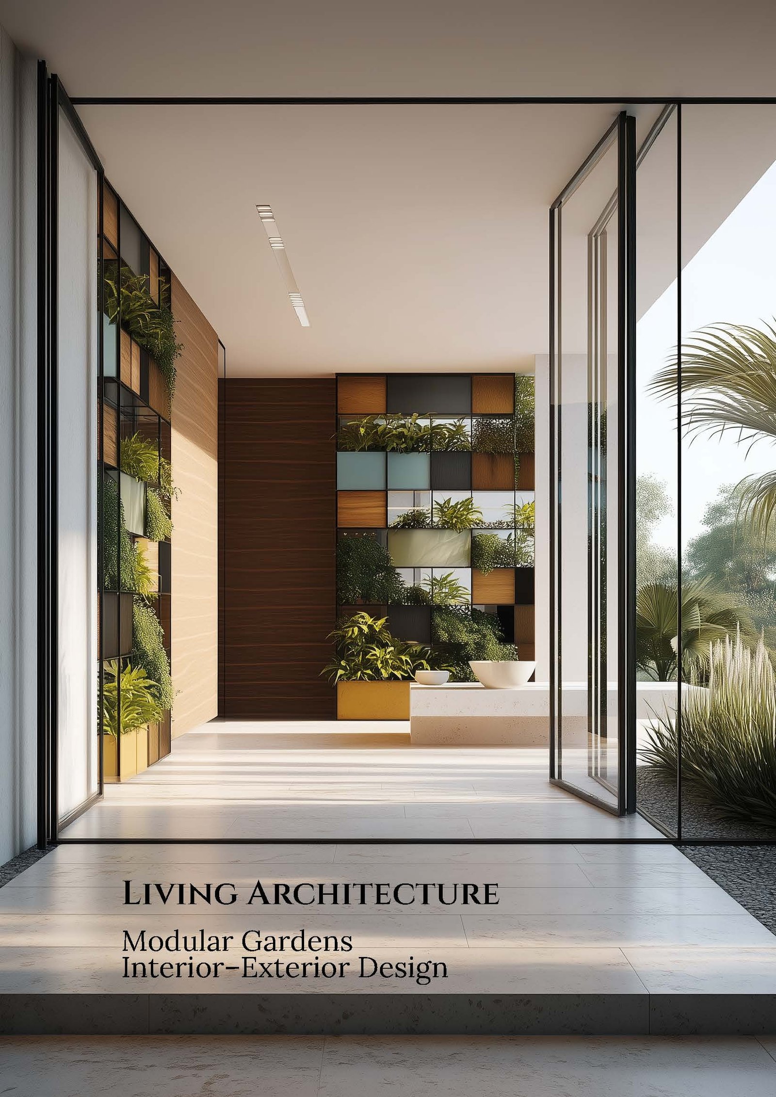 Modular Gardens · Interior–Exterior Design — booklet cover